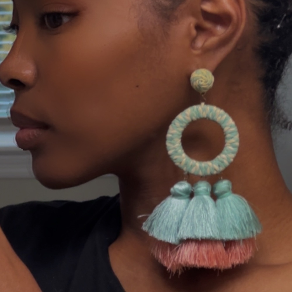 Frill Drop Earrings